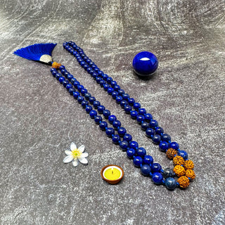 Enlightenment Lapis Lazuli Gemstone Mala