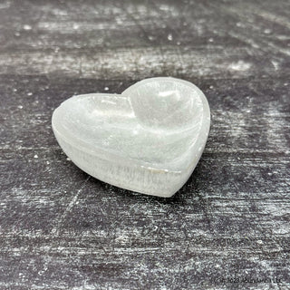 Heart Selenite Bowl and Gemstones Set