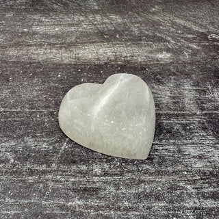 Heart Selenite Bowl and Gemstones Set