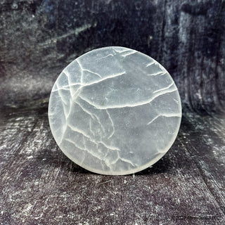 Moon Selenite Plate